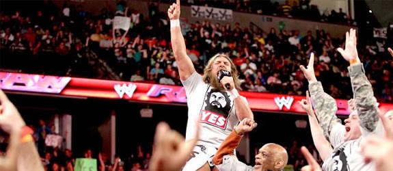 YES Movement catapults Daniel Bryan at an opportunity to compete for the WWE Championship. 
